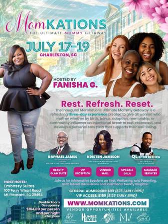 MomKations-The Ultimate Mommy Getaway (Mt Pleasant)