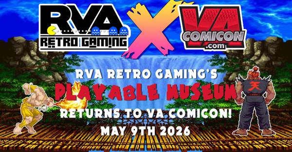 RVA Retro Gaming Returns to VA Comicon