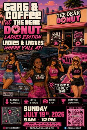 Cars and Coffee Ladies Edition at The Dear Donut (Lugoff)
