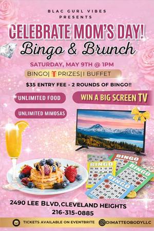 5/9: MOTHERS Day Brunch & Bingo (Cleveland Heights)
