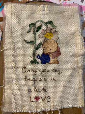 Crafts/cross-stitching