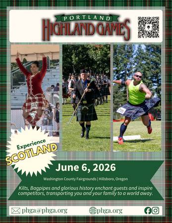 Live Music, Good Food & Scottish Highland Games (Hillsboro)