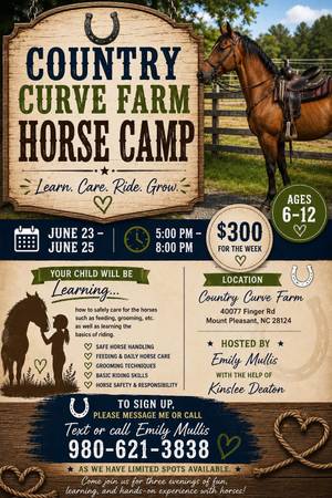 Summer camp on the farm