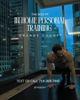 In-home personal training, Irvine