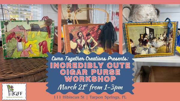 3/21: Creative, fun Class @ Gallery of Fun Finds (Tarpon Springs)