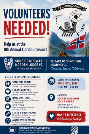 Volunteers needed for Fjordin' Crossin Event! (Hoodsport, WA)
