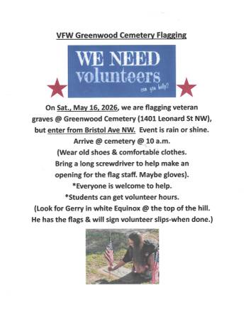 Help honor Veterans