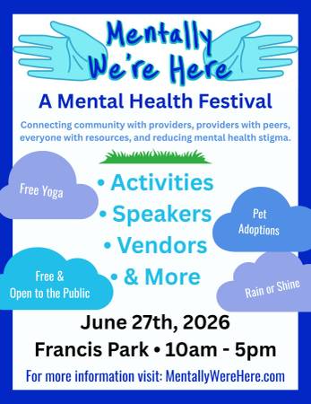 Mental Health Festival - Volunteers Wanted
