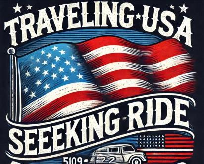 ** Seeking Ride – Traveling Across the USA ** 3, Portland