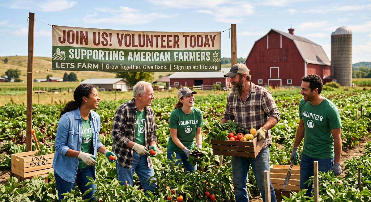 Volunteers wanted — support our farmers