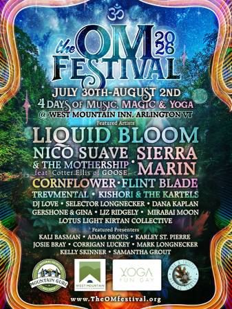 The OM Festival - Premiere Yoga, Music and Wellness Micro-Festival (Arlington)
