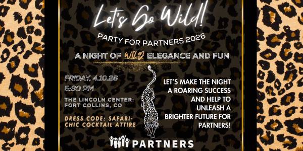 4/10: Party for Partners: Let's Go Wild