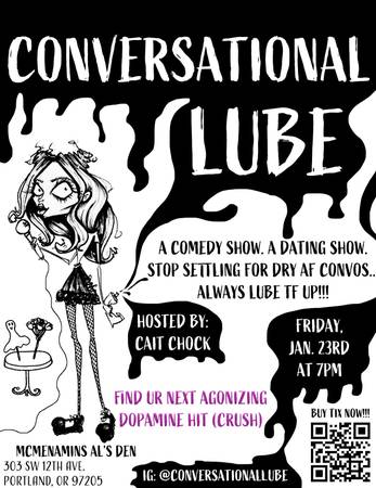 1/23: come LAUGH and find ur next CRUSH - comedy dating show