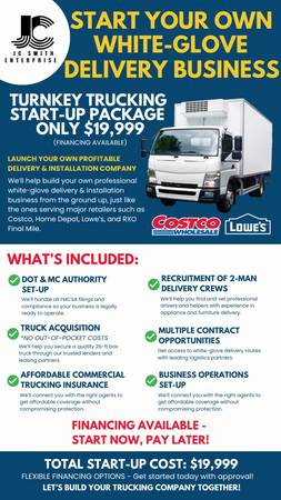 White-Glove Delivery Business Start (Decatur, AL)