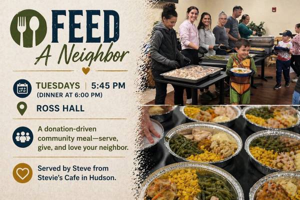 Free Community Dinner Every Tuesday | All Are Welcome