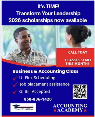 1/14-1/27: Jump Start 2026 Business & Accounting Classes (San Diego)